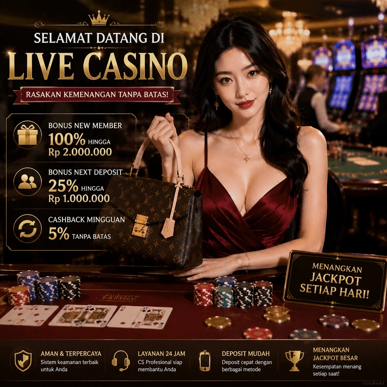 Akses cinahoki Pengguna Aktif Premium screenshot
